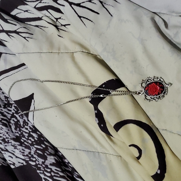 Spencer's Jewelry Rose Necklace Poshmark